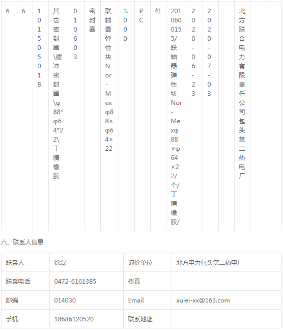 北方電力包頭第二熱電廠壓縮機(jī)、電瓶等詢價公告